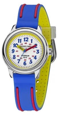 Produktbild von JACQUES FAREL KTI5555-G Uhr Junge Kinderuhr Kautschuk blau