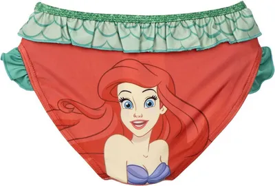Produktbild von Bikiniunterteil für Mädchen Disney Princess Rot - 4 Jahre