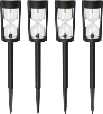 Produktbild von Outdoor wasserdichte Rasenleuchte LED Solar dekorative Boden Terrasse Lichter Villa Garten Bereich Landschaft Lichter
