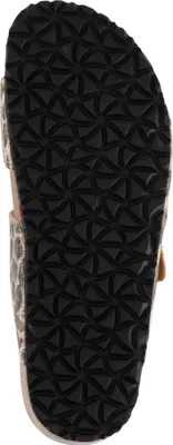 The image shows the sole of a sandal.