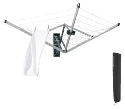 Produktbild von Brabantia WallFix, Wall-mountable rack, Silber, 1800 mm, 1820 mm, 450 mm