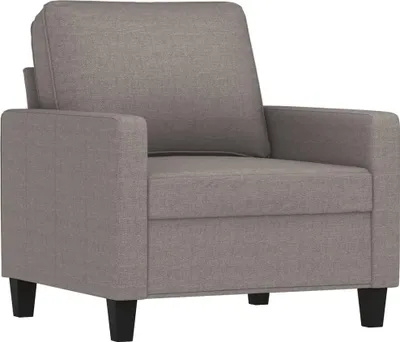 Produktbild von vidaXL Sessel Taupe 60 cm Stoff