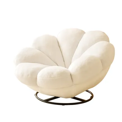 Produktbild von 360Home Sofa Drehsofa Blumenblatt Sofa Einzelsofa Lazy Sofa