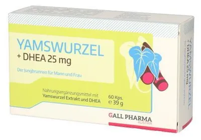 Zdjęcie produktu dla Korzeń pochrzynu+Dhea 25 mg kapsułki 60 kapsułek