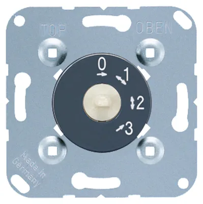 Image de Jung Commutateur rotatif 16AX 250VAC 3 positions 1101-4