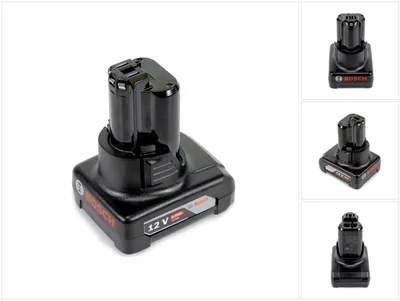 Zdjęcie produktu dla Bosch 1 600 Z00 02Y, Bateria, Litowo-jonowa (Li-Ion), 4 Ah, 10,8 V, Czarny, 1 szt.