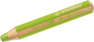 Produktbild von STABILO woody 3 in 1, Grün, 1 Stück(e)