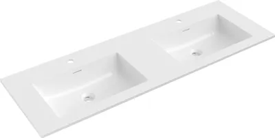 Immagine prodotto di Mexen Otis lavabo da incasso doppio 141 x 46,5 cm, bianco lucido - 25181400D
