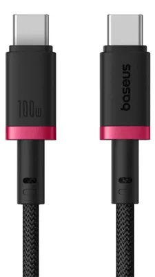Obrázok produktu pre Baseus P10377803U01-01, 2 m, USB C, USB C, USB 2.0, 0,48 Gbit/s, Čierna