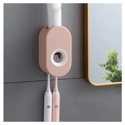 Obrázok produktu pre Solidchoice – Automatický dávkovač zubnej pasty a držiak na zubné kefky