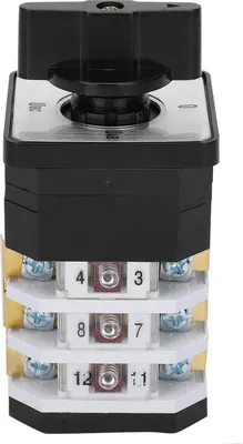 Image de Interrupteur à came universel LW12D?16YH3/3 220V?380V 16A 4 Positions