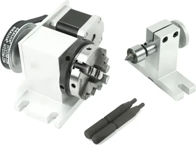 Obrázek produktu pro CNC rotační osa, 4klíčová, vysoce přesné upínací zařízení, 4 čelisti K12-65