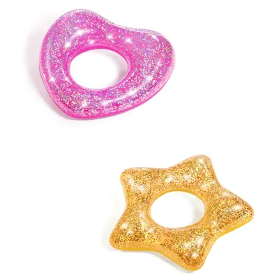 Immagine prodotto di BESTWAY Cerchio glitter stella/cuore 91 cm B36141