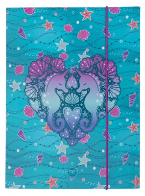 Immagine prodotto di Cartellina in cartoncino con elastico A4 Coolpack Seafish - PATIO