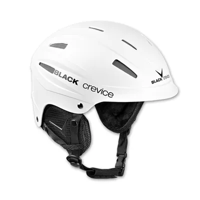 Produktbild von BLACK CREVICE Ski- & Snowboardhelm - ISCHGL - ABS-Hartschalenhelm | Farbe: Weiß | Größe: S (54-56 cm)