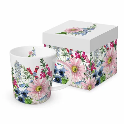 Produktbild von PPD Trend Mug Floriculture, in Geschenkbox, Tasse, Teetasse, Kaffee Becher, 350 ml, 603977