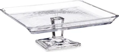 Produktbild von Kuchenplatte Madlen Kristall Durchsichtig (23,7 x 8 x 23,7 cm)