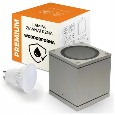 Produktbild von Elektrosalon Tuba Außenleuchte IP44 Grau LED