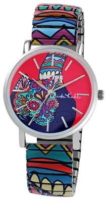 Produktbild von Damenuhr Edelstahl Frida Kahlo Edition Frida Kahlo Edition, Mineralglas