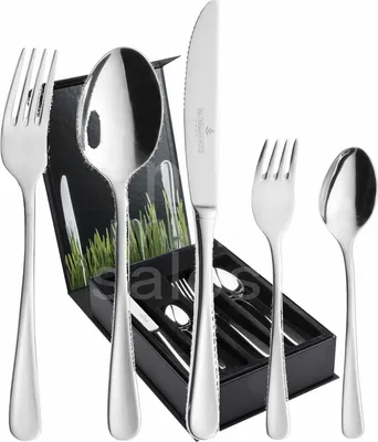 Produktbild von Picard & Wielpütz - Geschenkkoffer 60teilig - Serie Casino - Edelstahl - poliert - spülmaschinenfest, Size:30 Stück
