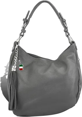 Produktbild von Florence Tasche grau Leder Shopper D2OTF134K