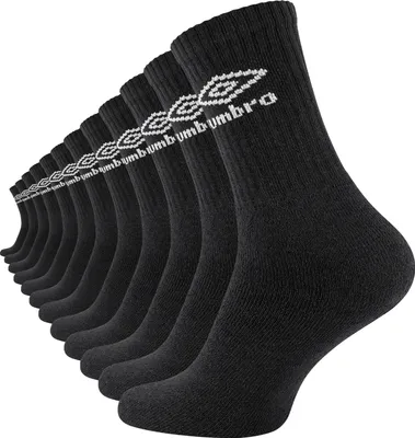 Produktbild von Umbro Sportsocken 12 Paar Umbro Socken 39-42 schwarz