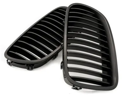 Obrázek produktu pro Maska chladiče BMW 5 F10 simple černý mat