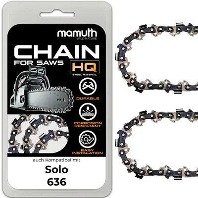 Immagine prodotto di 2x catena per motosega 30cm 1,1mm 3/8" 45 TG per Solo 636