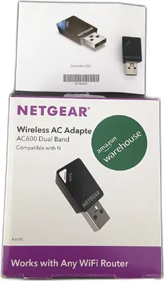 Produktbild von NETGEAR A6100, Kabellos, USB, WLAN, Wi-Fi 5 (802.11ac), 433 Mbit/s, Schwarz