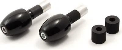 Produktbild von LSL Lenkergewichte eliptisch, Stahl, für 14/18 mm Innendurchmesser, schwarz, Lieferung paarweise