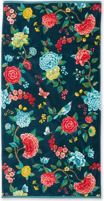 Produktbild von Pip Studio Good Evening Duschtuch Farbe Dark Blue Größe 70x140