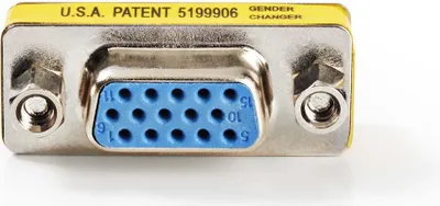 Zdjęcie produktu dla Nedis CCVC59810ME, VGA, Srebrny, Żółty, Męska/Męska, Prosty, 25 szt.