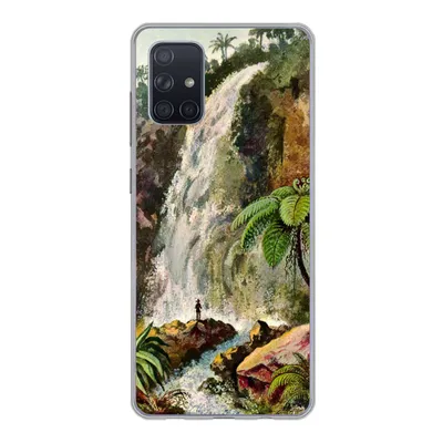 Produktbild von MuchoWow® Handyhülle Schutzhülle Hülle für Samsung Galaxy A51 5G Wasserfall - Kunst - Alte Meister Silikon Softcase Handy Hülle - Abbildung