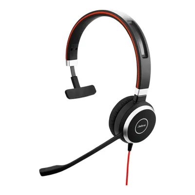 Produktbild von JABRA Evolve 40 MS Headset monaural USB-C schwarz