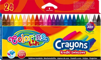 Produktbild von COLORINO KIDS Wachsmalstifte 24 Farben