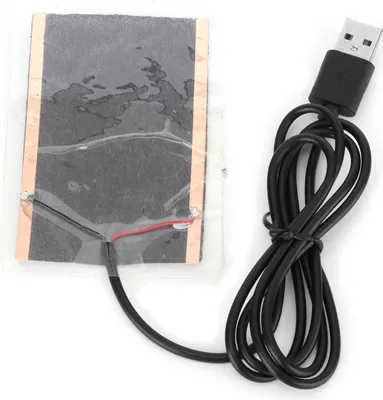 Obrázek produktu pro USB topná fólie, ohybu odolné topné těleso z uhlíkových vláken, vhodné pro rukavice pro plazy