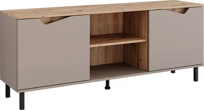 Produktbild von Lowboard Vicco Marelle Greige/Artisan 150 x 60 cm mit 2 Türen, Model 57839