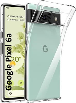 Produktbild von Hülle für Google Pixel 6a - Transparent Handyhülle Kratzfest Schutzhülle Ultra Dünn Phonillico®