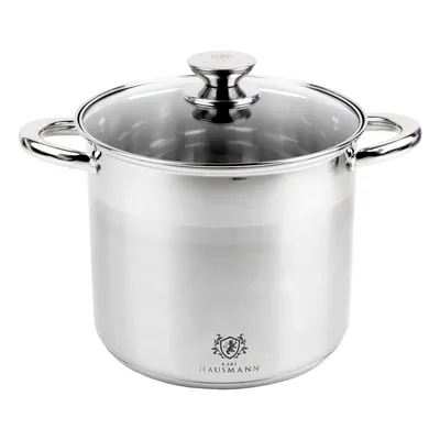 Obrázok produktu pre Veľký nerezový hrniec 19L, 18/0 plynové indukčné látkové hrnce