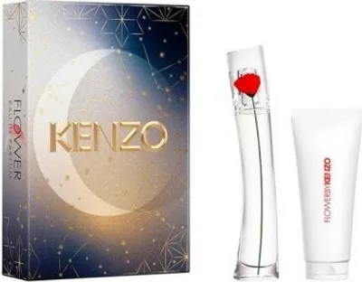 Image de Kenzo Flower Eau de Parfum 30ml + Lait corporel 75ml Coffret cadeau pour femme