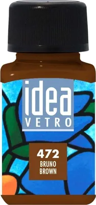 Produktbild von Maimeri Idea Vetro Glasfarbe Brown 472 60 ml 1 stk