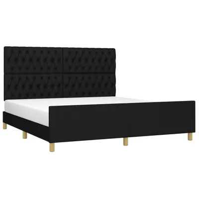 Zdjęcie produktu dla VidaXL 3125318, Czarny, 186 cm, 2,03 m, 118 cm, 128 cm, 1800 x 2000 mm