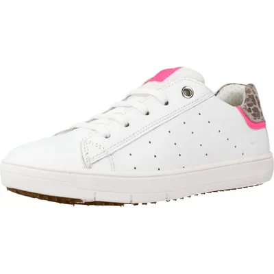 Produktbild von GEOX Silenex A - Weiß / Fuchsia Leder Größe: 31 Normal
