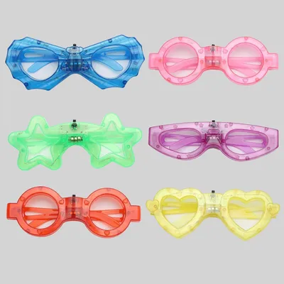 Produktbild von Kinderfeestartikel LED-Brille 12er Pack Lichtspielzeug Partygeschenk