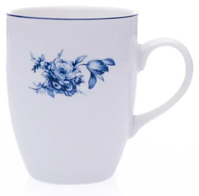 Produktbild von Eva, Porzellanbecher, 0,37 l, blaue Rosen, Thun 1794
