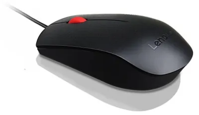 Image de LENOVO Lenovo Essential mouse Office Ambidextre USB Type-A Optique 1600 DPI