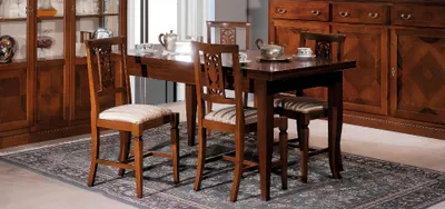 Immagine prodotto di Design, mobili, arredamento, tavoli, tavolo in legno massello, tavolo da pranzo  prodotti italiani