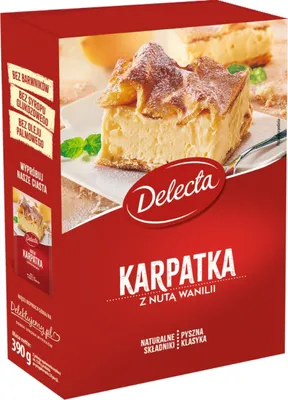 Produktbild von Delecta Ciasto Karpatka 375 g