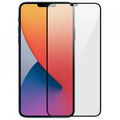Obrázek produktu pro MG Hard Full Glue ochranné sklo na iPhone 13 mini, černé