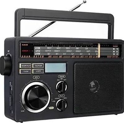 Produktbild von Batteriebetriebenes Transistorradio – Transistorradio – Tragbares Radio mit klarer Klangqualität – Ideal für Reisen und Gebiete ohne Strom